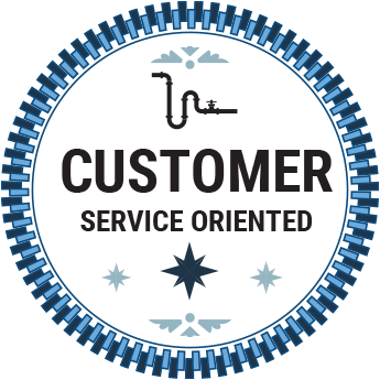 customer service oriented badge